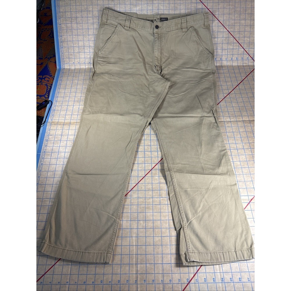 Carhartt Pants Mens 40x32 BN2291-M Rugged Flex Relaxed Fit Canvas Work Carpenter